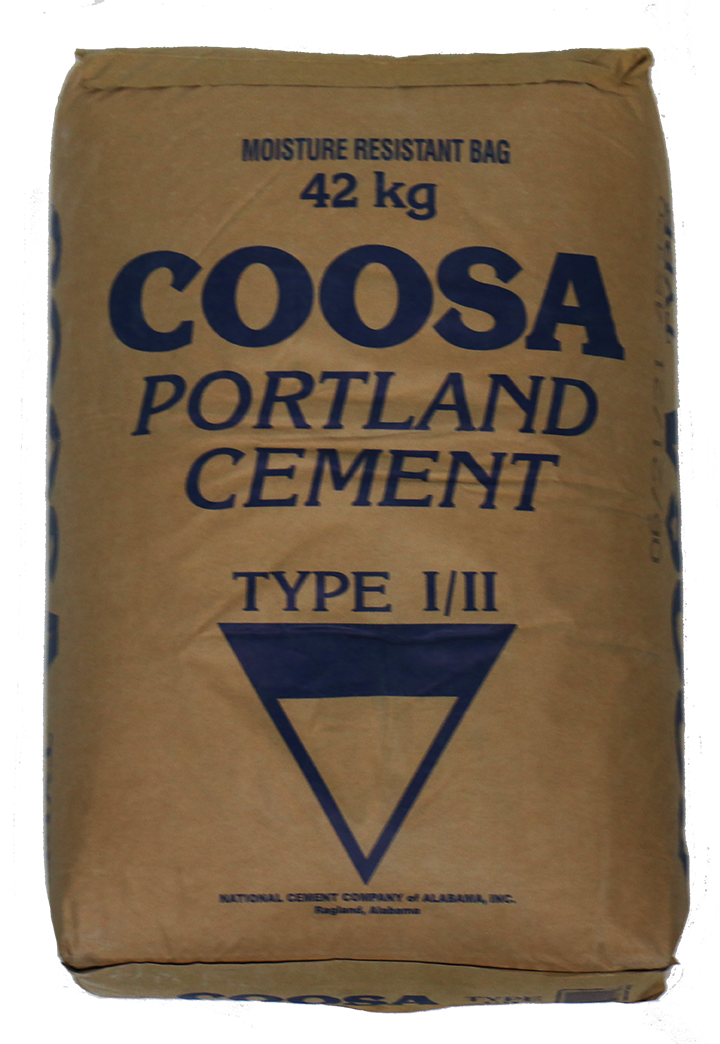 Coosa Type 1 & 2 Portland Cement - Mortar